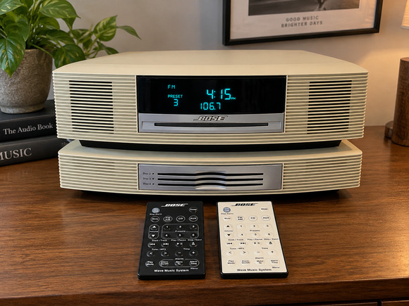 Bose Other - Bose Wave Music System AWRCC2 Multi-CD Changer 2 Remotes Tested Works